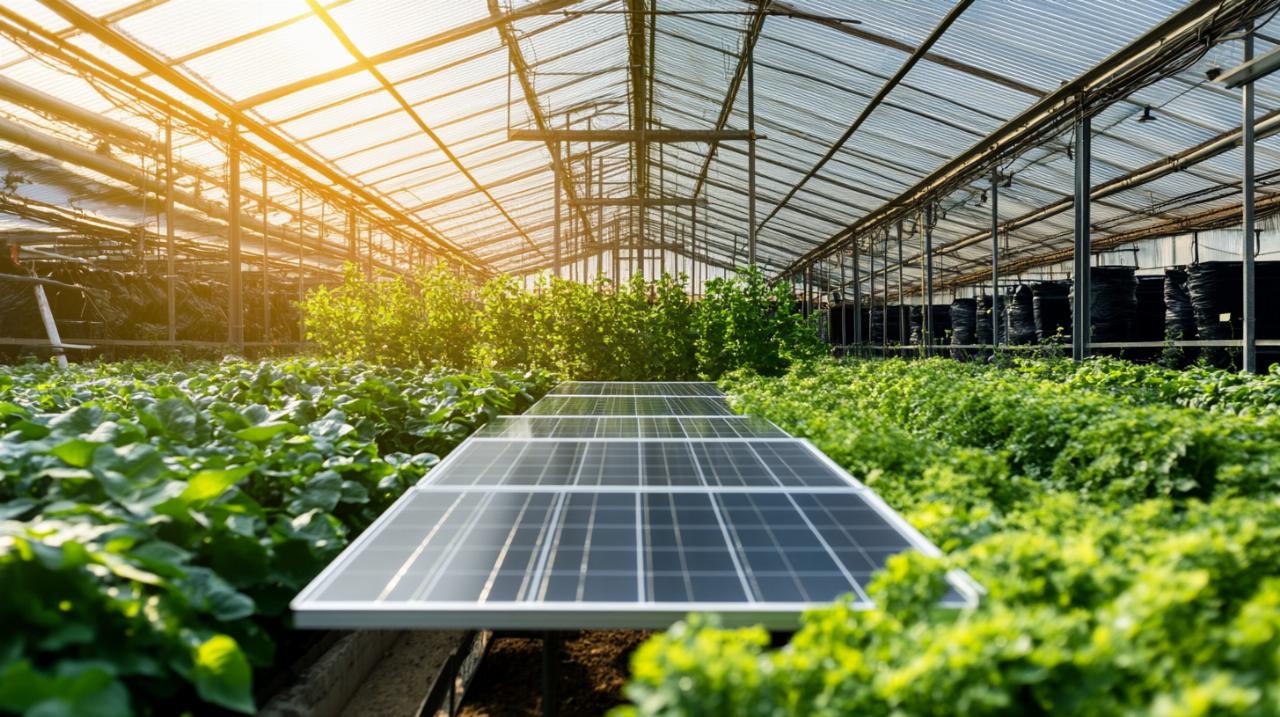 Comment fonctionne un kit panneau solaire autonome pour l&rsquo;arrosage des serres